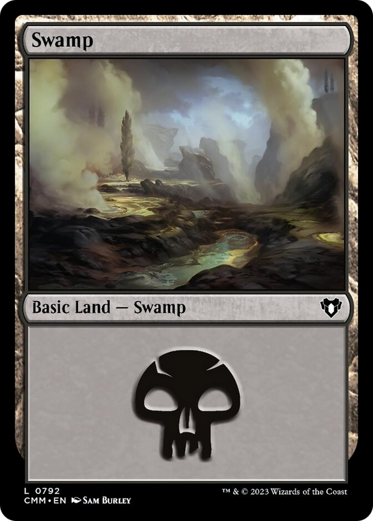 Swamp (792) [Commander Masters] | The CG Realm