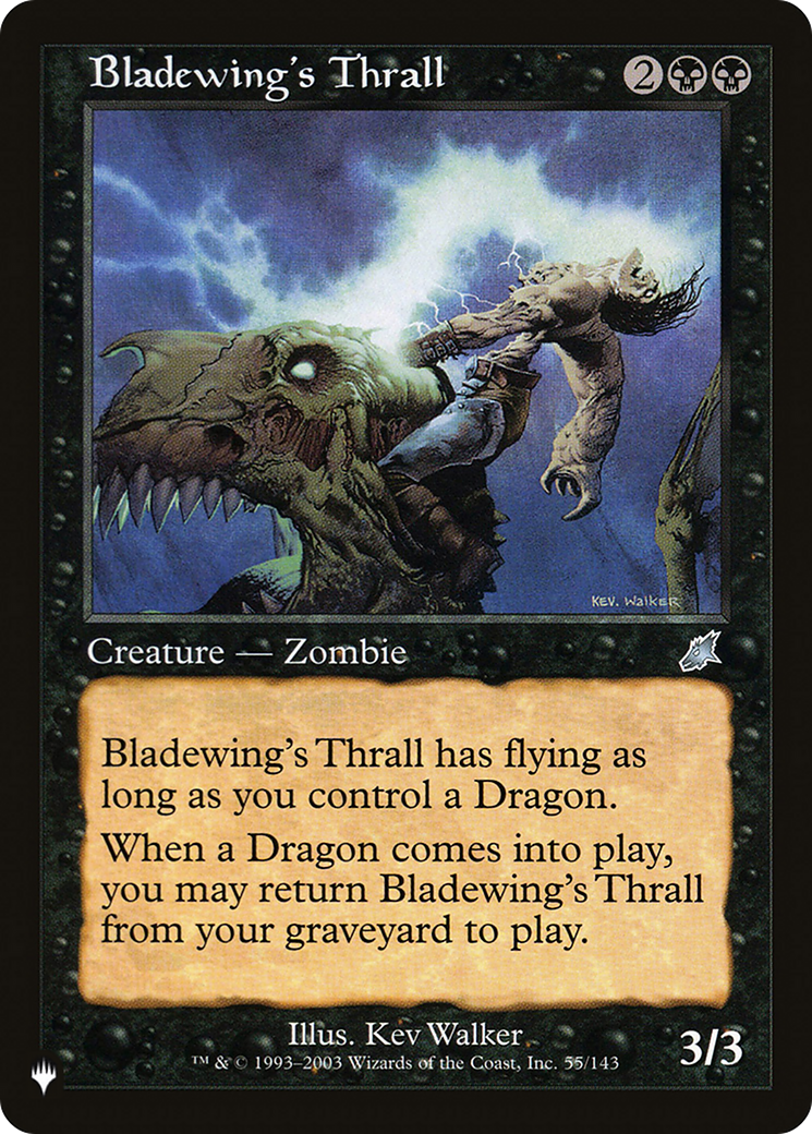 Bladewing's Thrall [The List Reprints] | The CG Realm