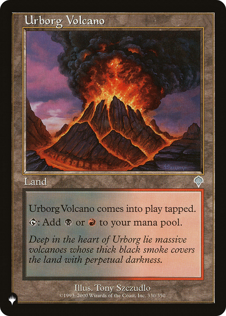 Urborg Volcano [The List Reprints] | The CG Realm