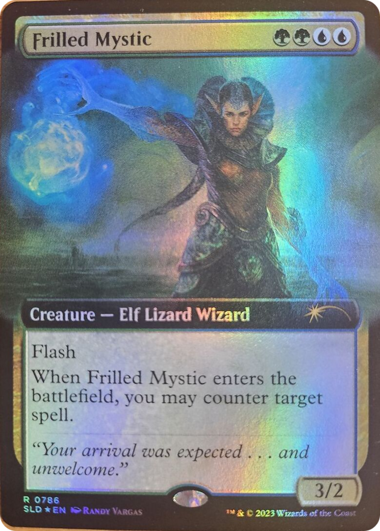 Frilled Mystic (Extended Art) [Secret Lair Drop Series] | The CG Realm