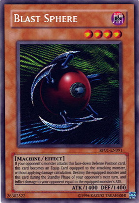 Blast Sphere [RP01-EN091] Secret Rare | The CG Realm