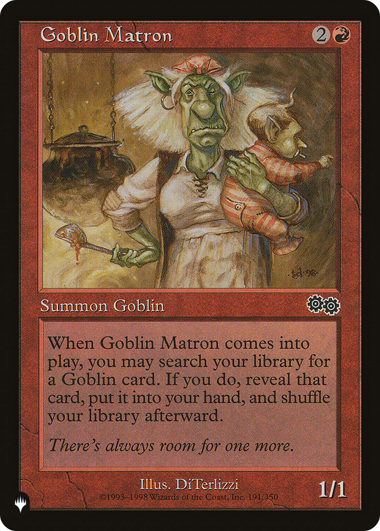 Goblin Matron (USG) [The List Reprints] | The CG Realm