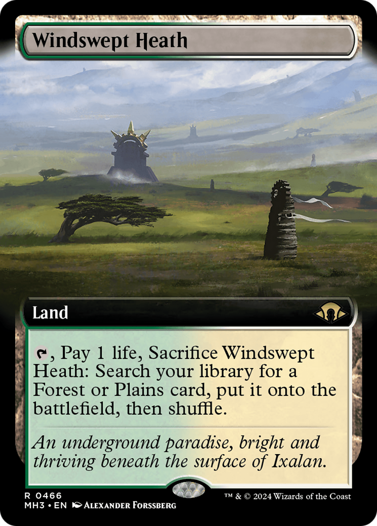 Windswept Heath (Extended Art) [Modern Horizons 3] | The CG Realm