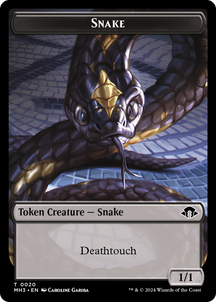 Snake Token [Modern Horizons 3 Tokens] | The CG Realm