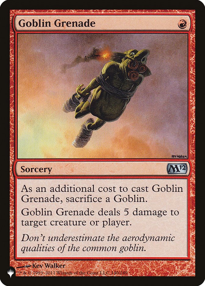 Goblin Grenade [The List] | The CG Realm