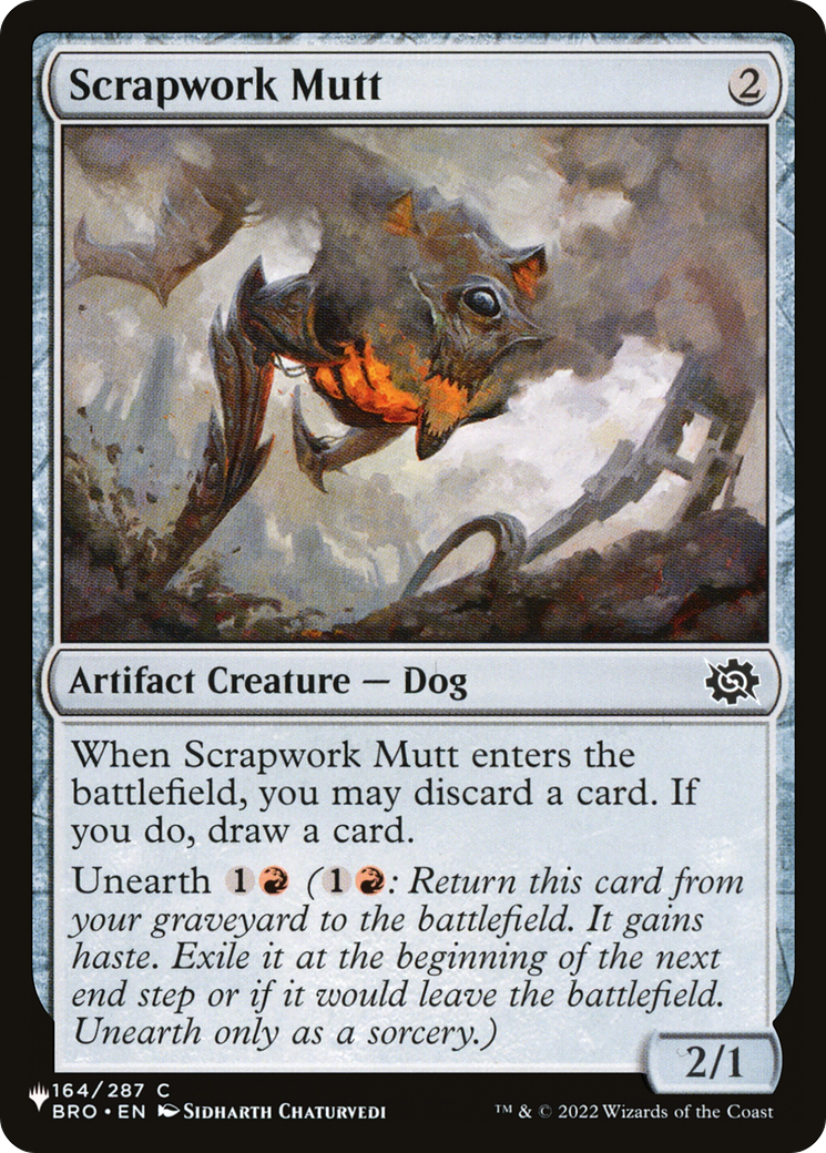 Scrapwork Mutt [The List] | The CG Realm
