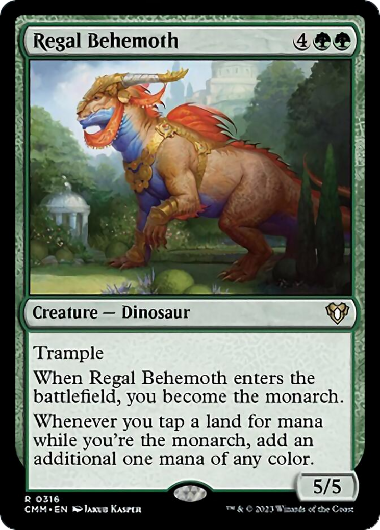 Regal Behemoth [Commander Masters] | The CG Realm