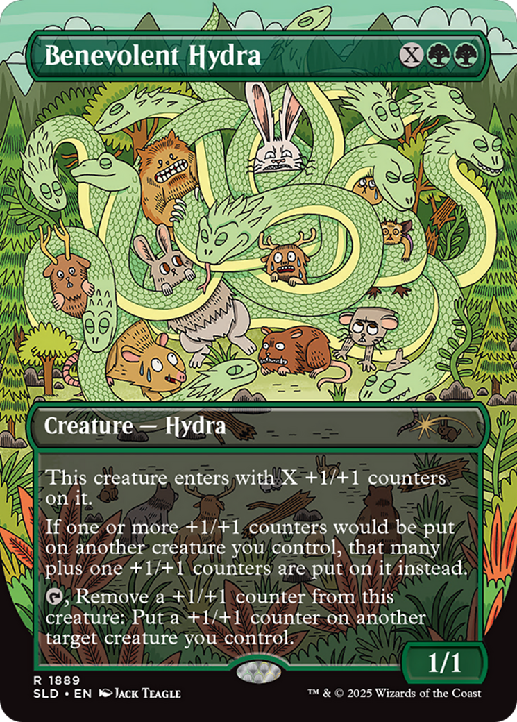 Benevolent Hydra (Rainbow Foil) [Secret Lair Drop Series] | The CG Realm