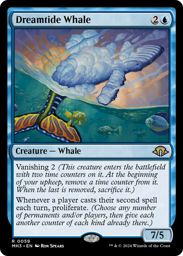 Dreamtide Whale [Modern Horizons 3] | The CG Realm