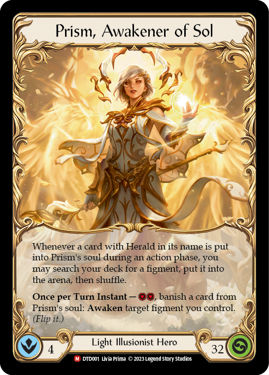 Prism, Awakener of Sol [DTD001] (Dusk Till Dawn) | The CG Realm