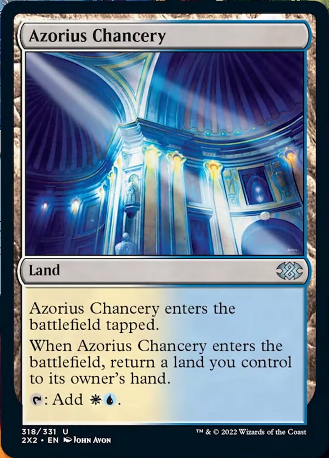 Azorius Chancery [Double Masters 2022] | The CG Realm