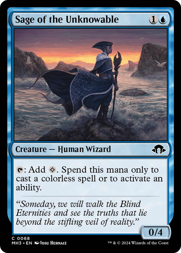 Sage of the Unknowable [Modern Horizons 3] | The CG Realm