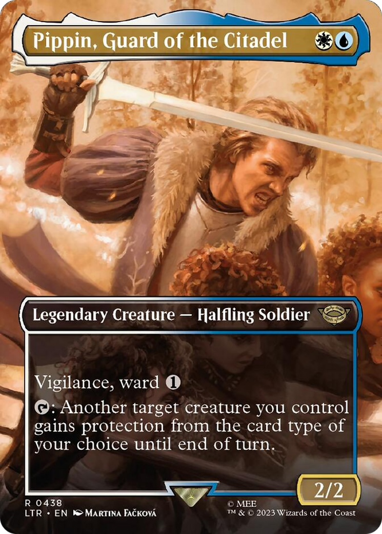 Pippin, Guard of the Citadel (Borderless Alternate Art) [The Lord of the Rings: Tales of Middle-Earth] | The CG Realm