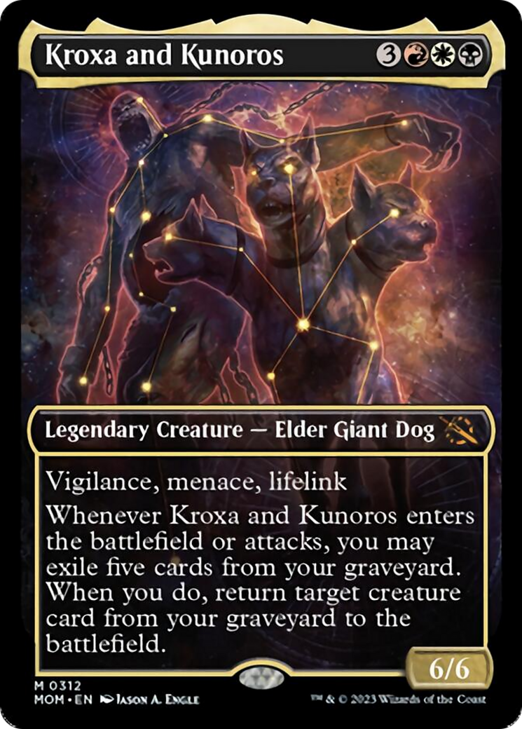 Kroxa and Kunoros (Showcase Planar Booster Fun) [March of the Machine] | The CG Realm