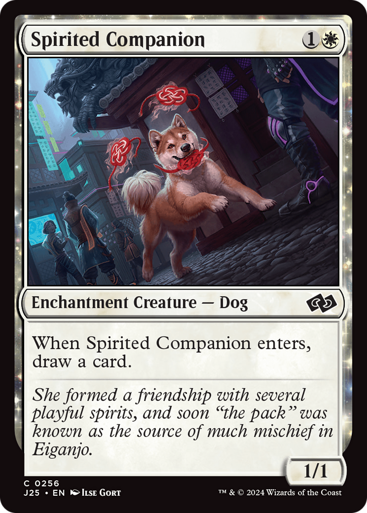 Spirited Companion [Foundations Jumpstart] | The CG Realm