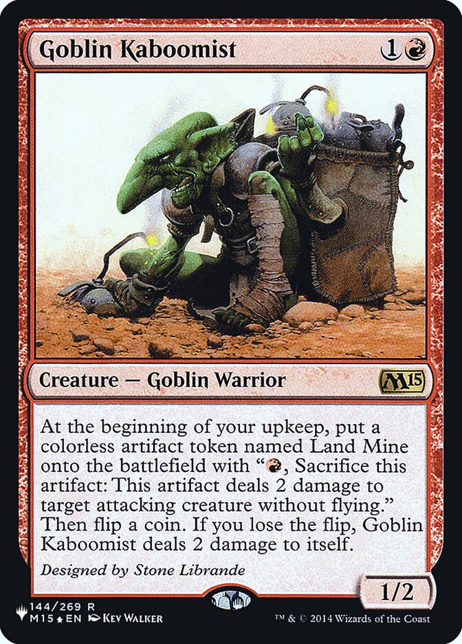 Goblin Kaboomist [Secret Lair: Heads I Win, Tails You Lose] | The CG Realm