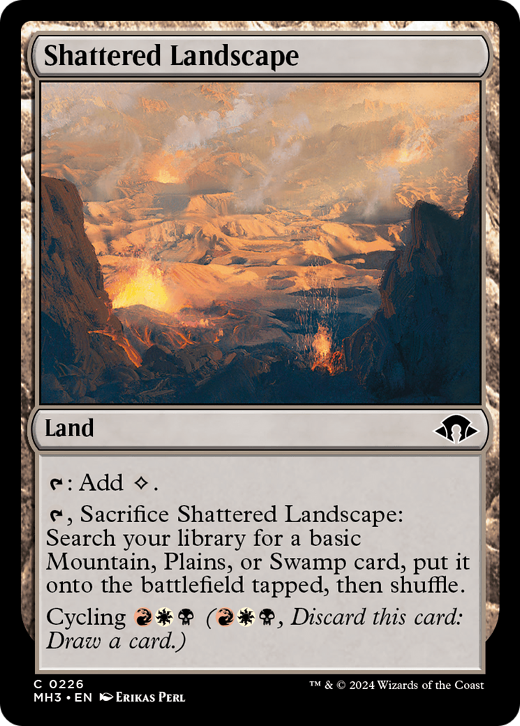 Shattered Landscape [Modern Horizons 3] | The CG Realm