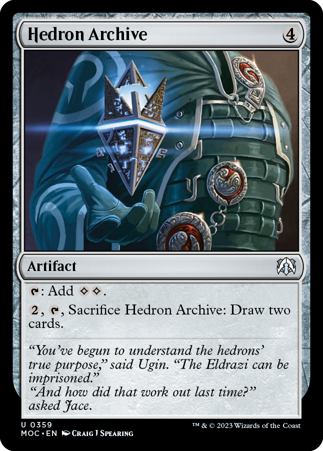 Hedron Archive [March of the Machine Commander] | The CG Realm