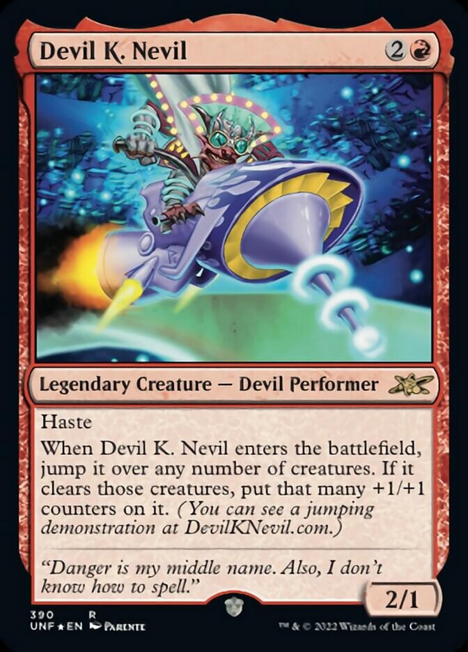 Devil K. Nevil (Galaxy Foil) [Unfinity] | The CG Realm