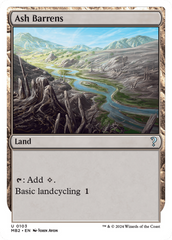 Ash Barrens (White Border) [Mystery Booster 2] | The CG Realm