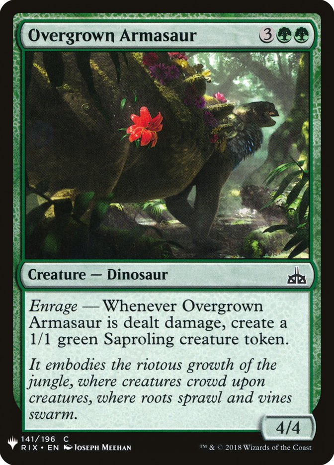 Overgrown Armasaur [Mystery Booster] | The CG Realm