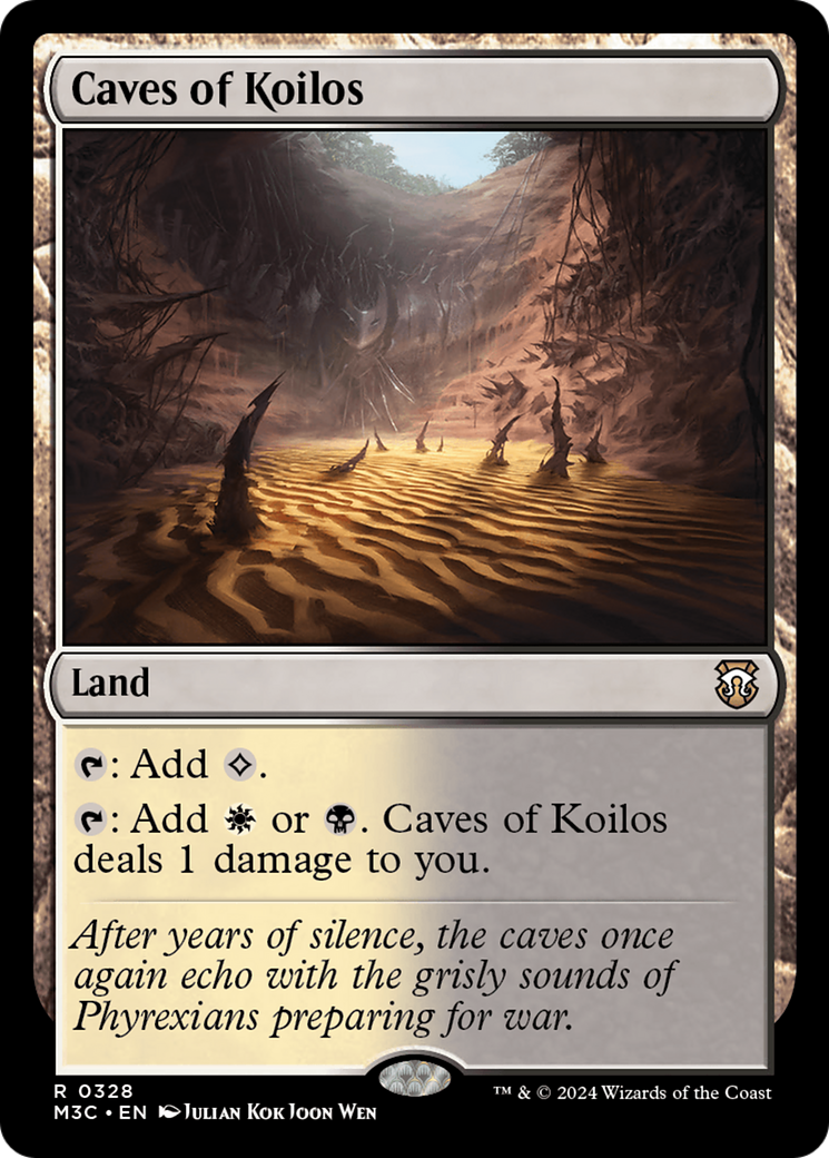 Caves of Koilos (Ripple Foil) [Modern Horizons 3 Commander] | The CG Realm