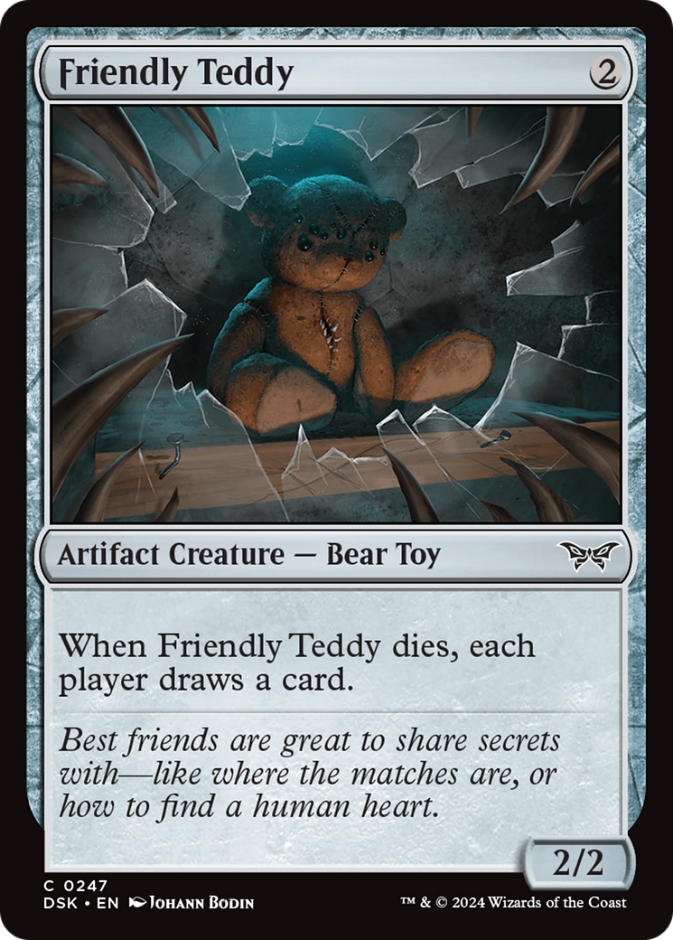 Friendly Teddy [Duskmourn: House of Horror] | The CG Realm