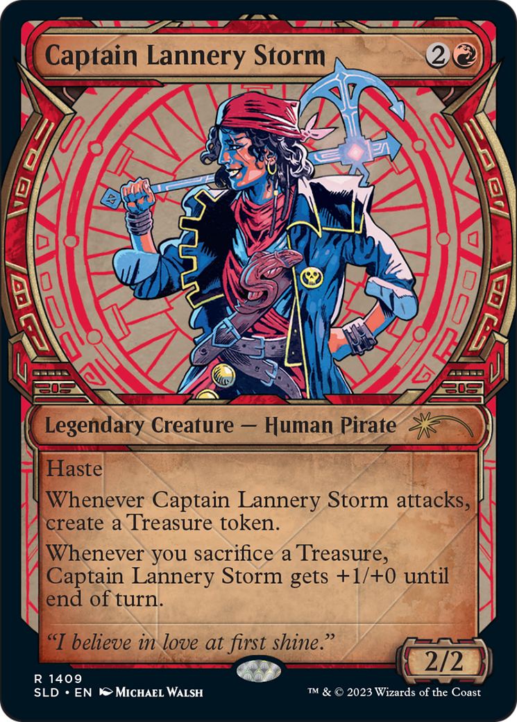 Captain Lannery Storm (Rainbow Foil) [Secret Lair Drop Series] | The CG Realm