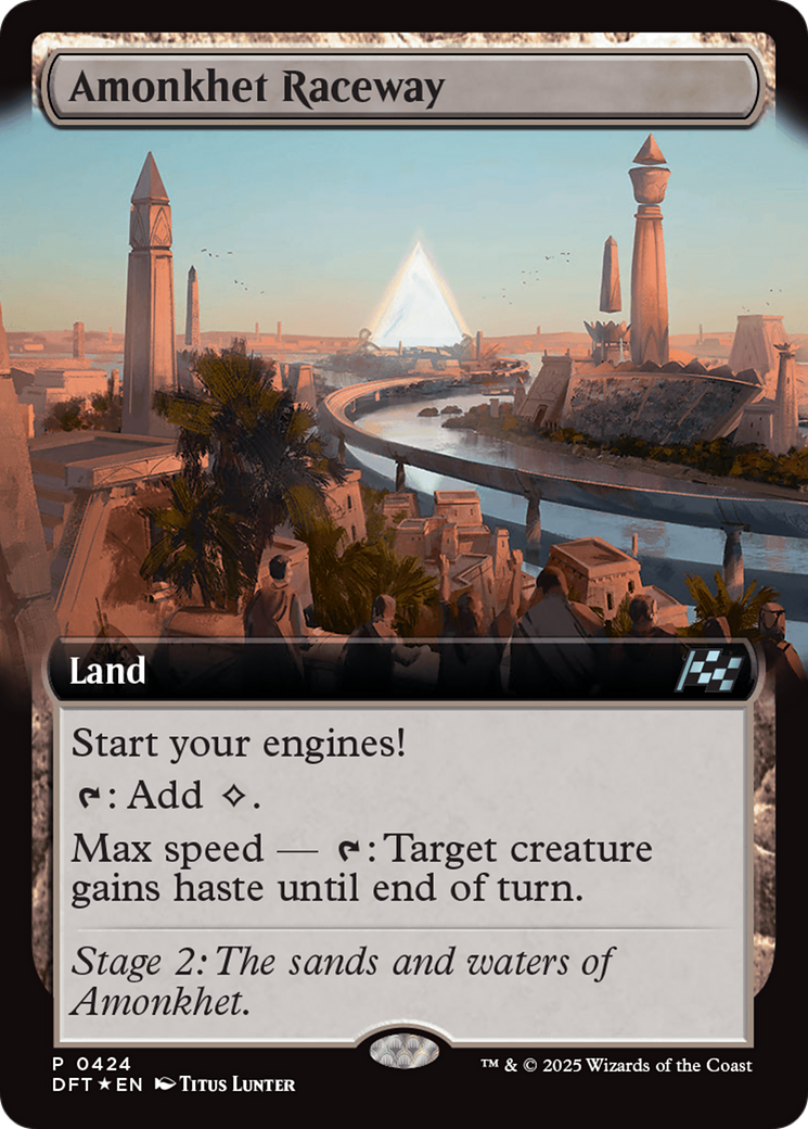 Amonkhet Raceway (Extended Art) [Aetherdrift] | The CG Realm