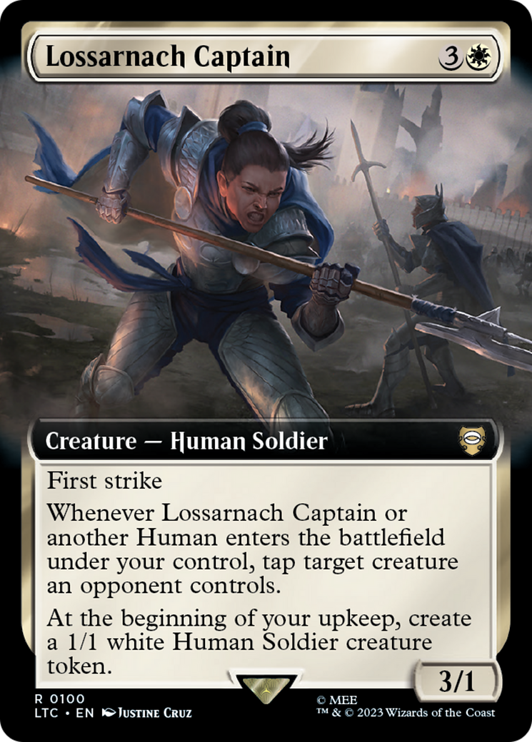 Lossarnach Captain (Extended Art) [The Lord of the Rings: Tales of Middle-Earth Commander] | The CG Realm