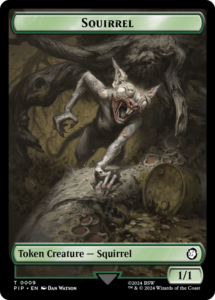 Food (013) // Squirrel Double-Sided Token [Fallout Tokens] | The CG Realm