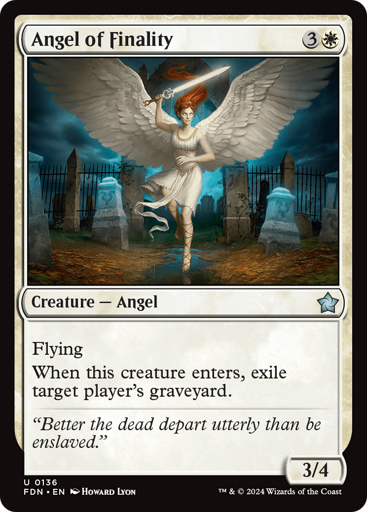 Angel of Finality [Foundations] | The CG Realm