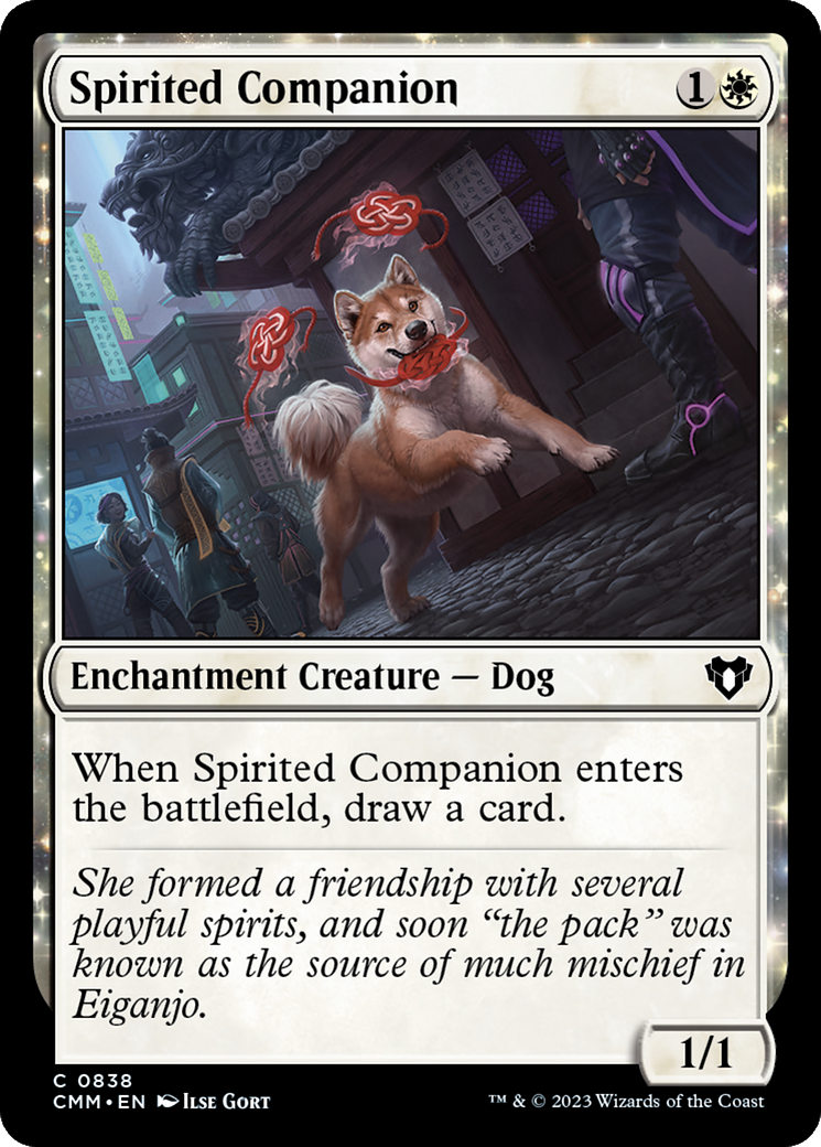 Spirited Companion [Commander Masters] | The CG Realm