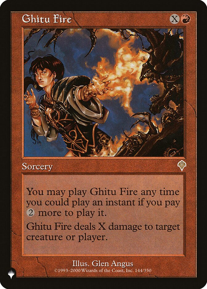 Ghitu Fire [The List] | The CG Realm