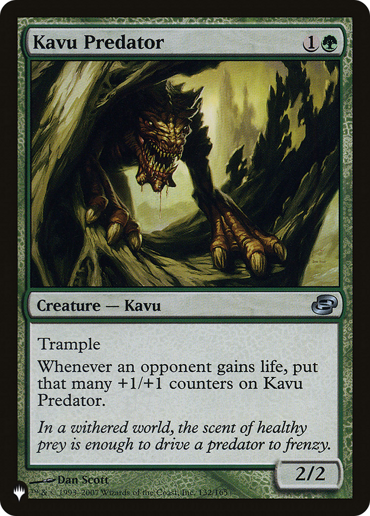 Kavu Predator [The List Reprints] | The CG Realm