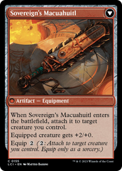 Idol of the Deep King // Sovereign's Macuahuitl [The Lost Caverns of Ixalan] | The CG Realm