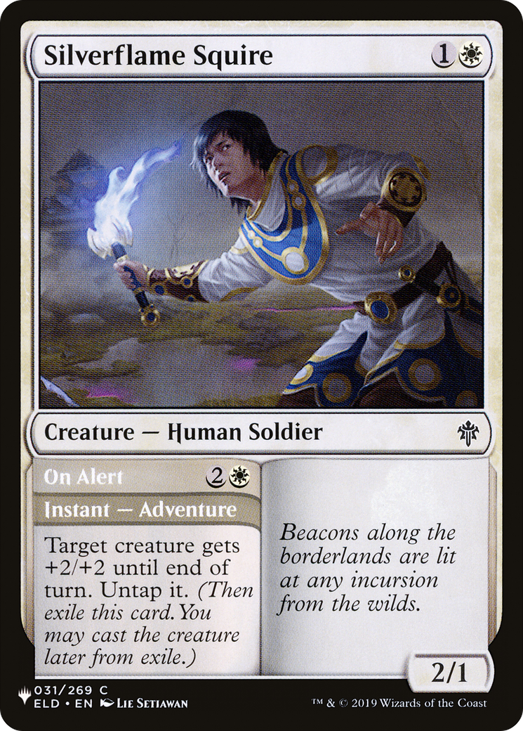 Silverflame Squire [The List Reprints] | The CG Realm