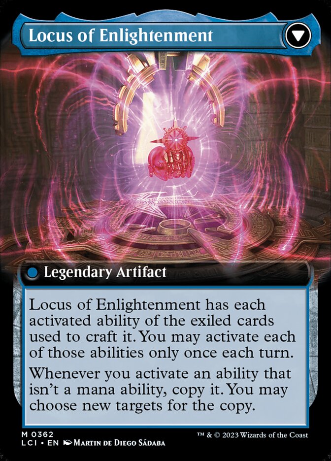 The Enigma Jewel // Locus of Enlightenment (Extended Art) [The Lost Caverns of Ixalan] | The CG Realm