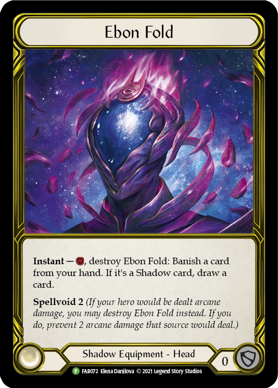 Ebon Fold (Golden) [FAB072] (Promo)  Cold Foil | The CG Realm