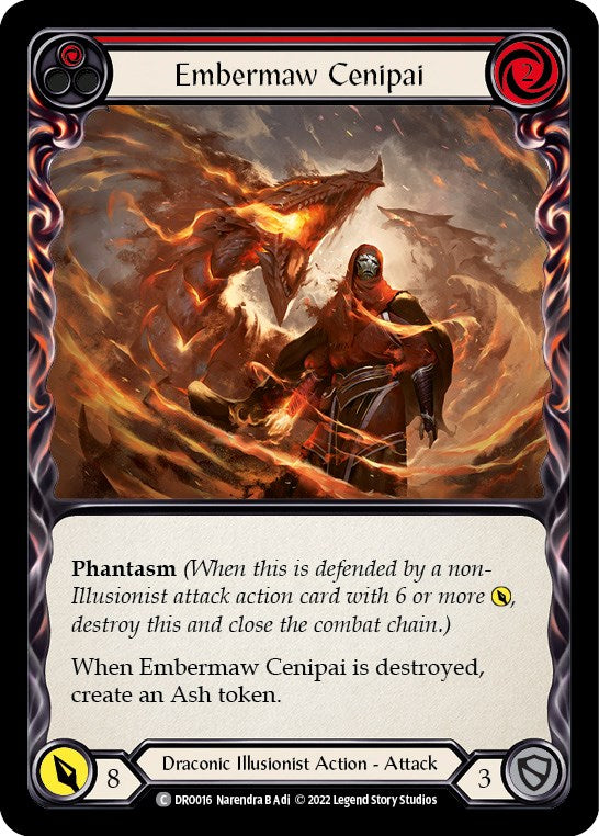 Embermaw Cenipai [DRO016] (Uprising Dromai Blitz Deck) | The CG Realm