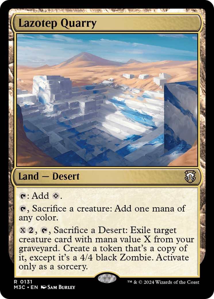 Lazotep Quarry (Extended Art) [Modern Horizons 3 Commander] | The CG Realm