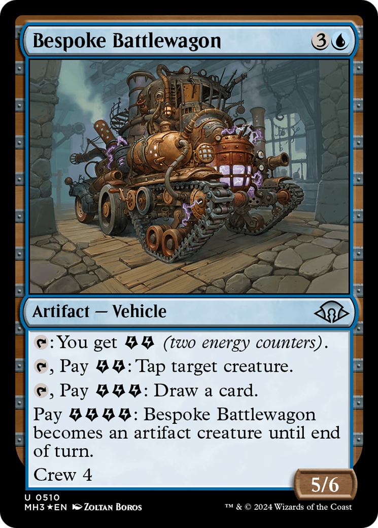 Bespoke Battlewagon (Ripple Foil) [Modern Horizons 3] | The CG Realm