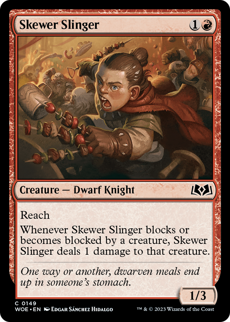 Skewer Slinger [Wilds of Eldraine] | The CG Realm