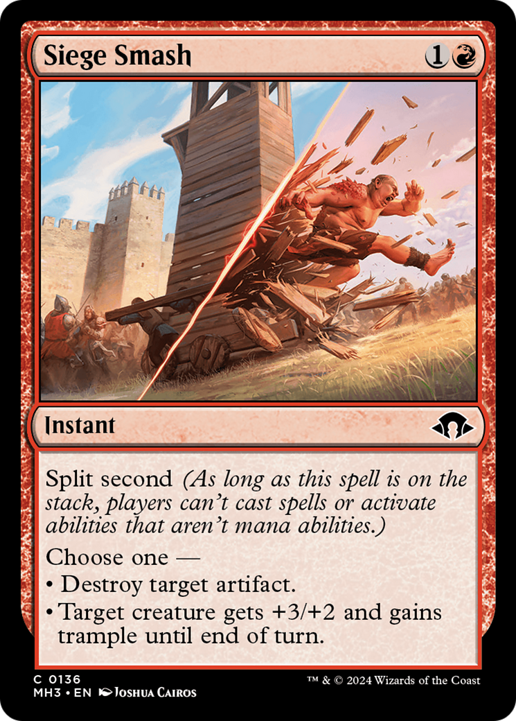 Siege Smash [Modern Horizons 3] | The CG Realm