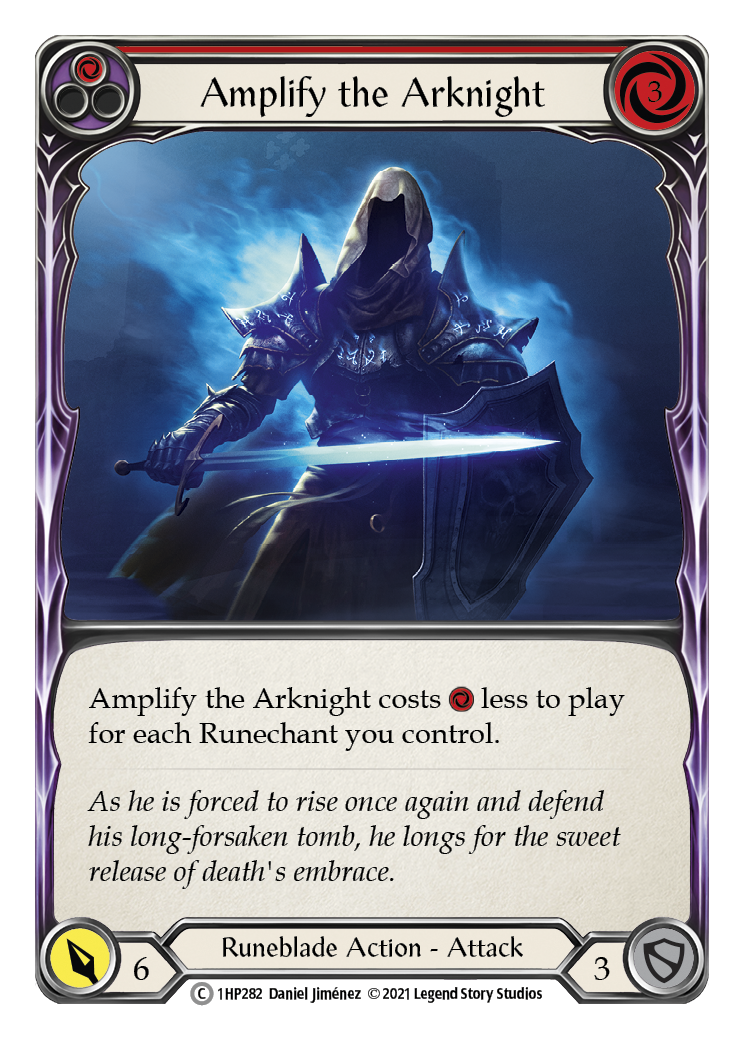 Amplify the Arknight (Red) [1HP282] (History Pack 1) | The CG Realm