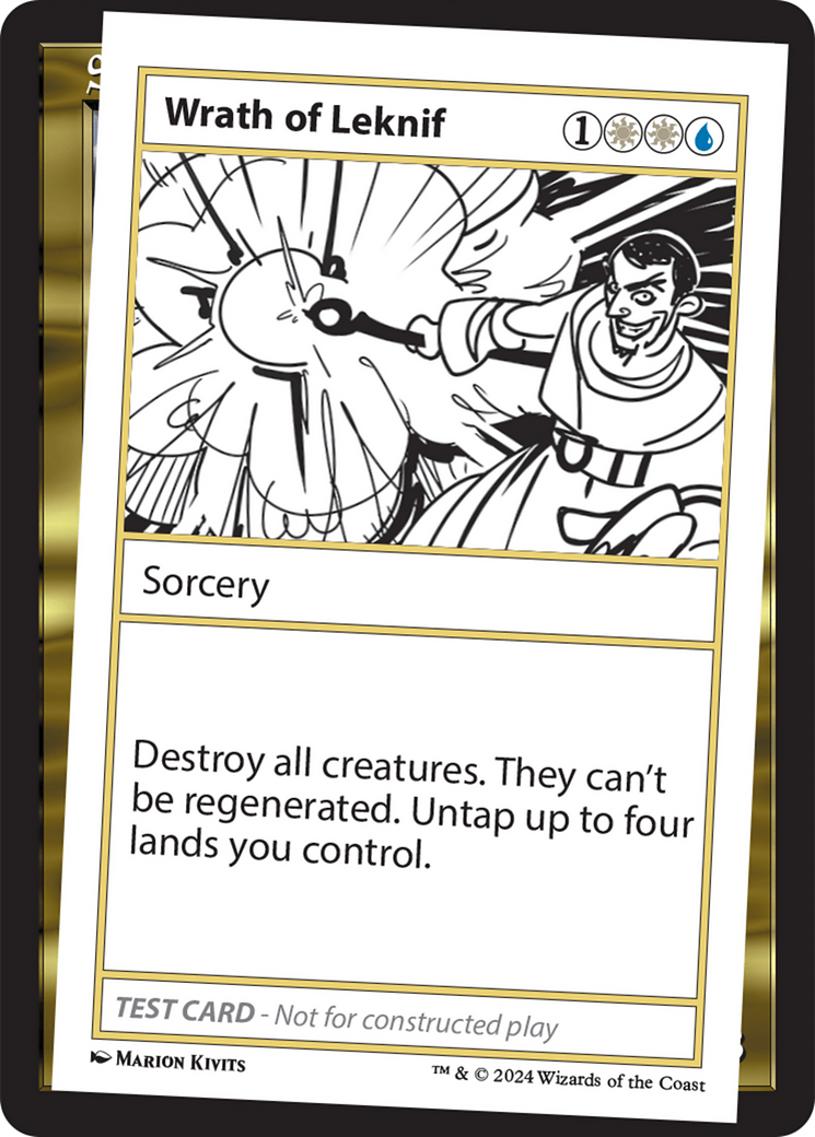 Wrath of Leknif [Mystery Booster 2 Playtest Cards] | The CG Realm