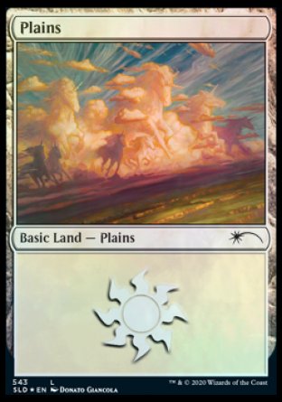 Plains (Unicorns) (543) [Secret Lair Drop Promos] | The CG Realm