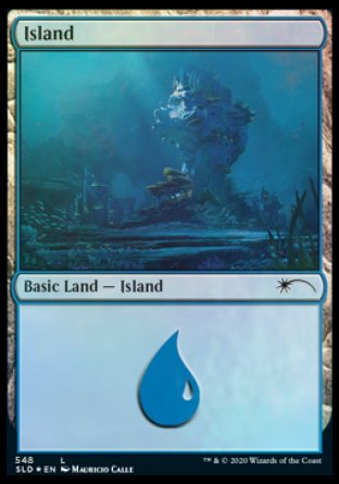 Island (Under the Sea) (548) [Secret Lair Drop Promos] | The CG Realm