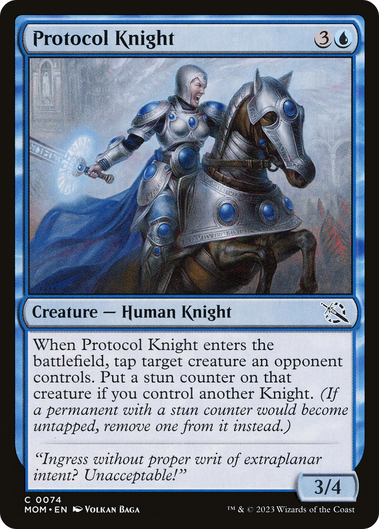 Protocol Knight [March of the Machine] | The CG Realm