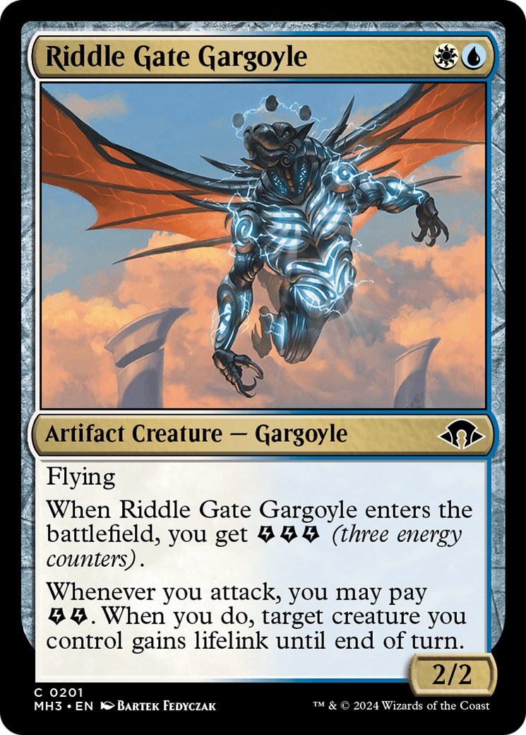 Riddle Gate Gargoyle [Modern Horizons 3] | The CG Realm